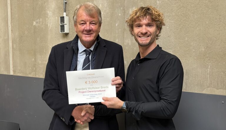 Winnaar Ida Zilverschoonprijs 2025: De Dierenpraatpaal van Boerderij Wolfslaar Breda
